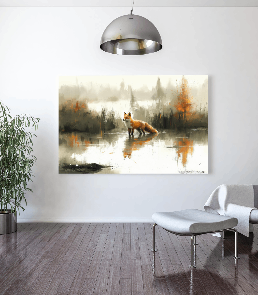 orizontal cu fundal animale 1 Tablou Canvas Orizontal - imagine 1