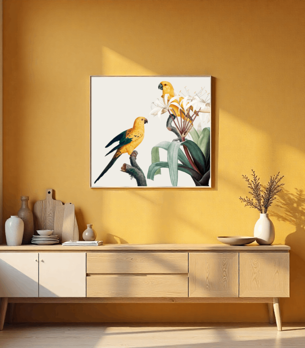 patrat cu fundal animale 1 Tablou Canvas Patrat - imagine 1