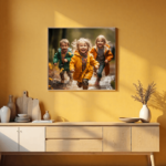 Tablou Canvas Patrat