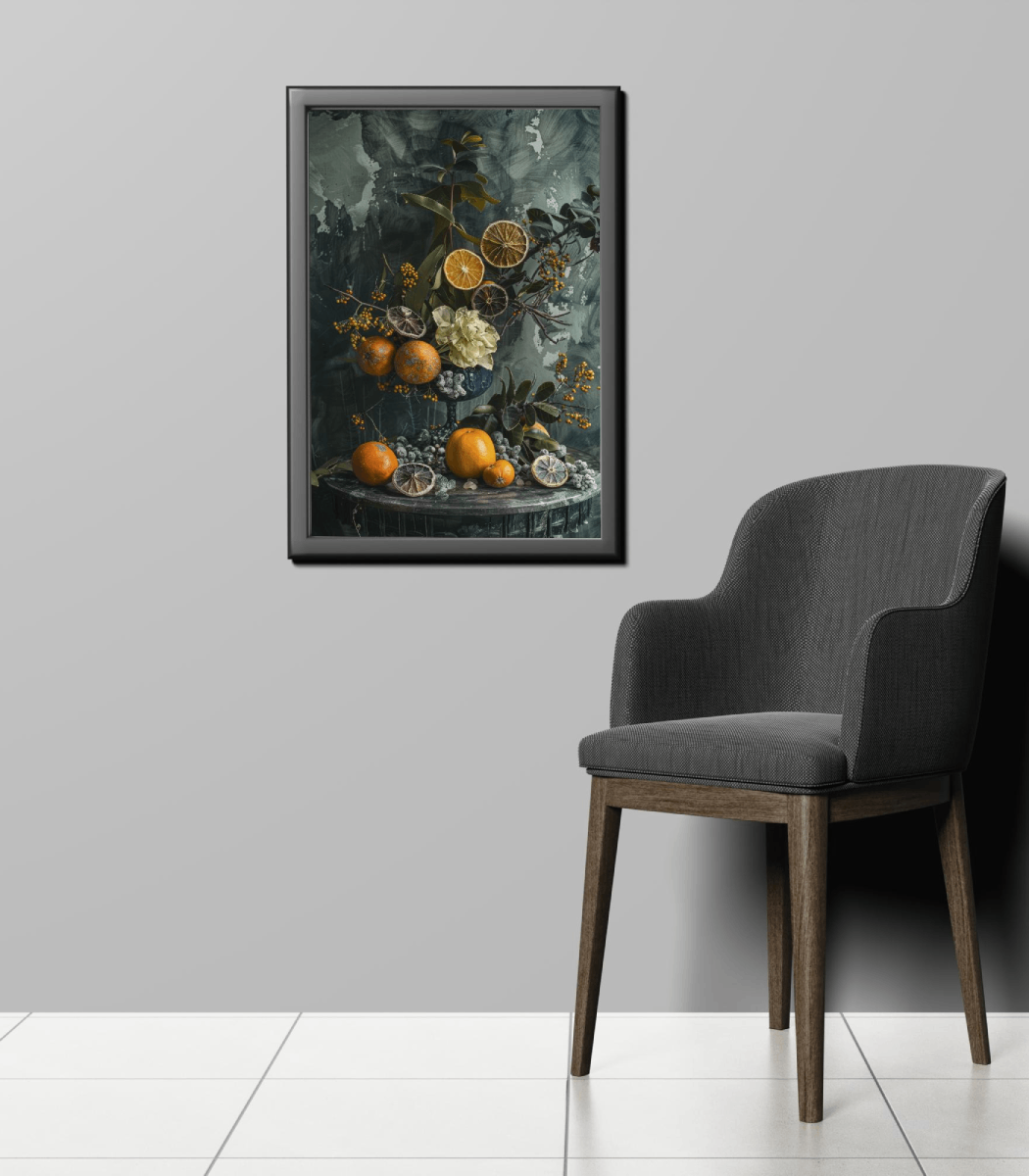 vertical cu fundal alimente 1 Tablou Canvas Vertical - imagine 1