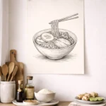 Poster Hartie Fara Rama Noodles